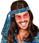 The 60S Fashion - Blue Mandala  Headband 