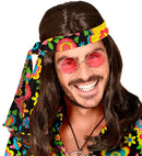 The 60S Fashion - Colorful Flowers  Headband 