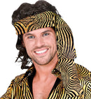 The 70S Disco Style - Golden Waves  Headband 
