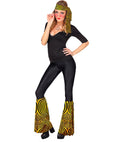The 70S Disco Style - Golden Waves  Headband & Leg Warmers 