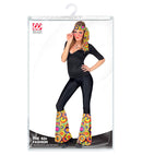 The 70S Groovy Style - Yellow Circles  Headband & Leg Warmers 