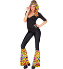 The 70S Groovy Style - Yellow Circles  Headband & Leg Warmers 