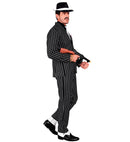 Gangster  Jacket, Tie, Pants 