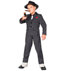 Gangster  Jacket, Shirt With Tie, Pants 