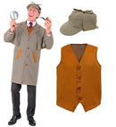 Detective  Coat, Vest, Hat 