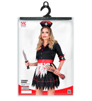 “Zombie Nurse”  Dress With Underskirt, Headpiece 