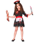 “Zombie Nurse”  Dress With Underskirt, Headpiece 