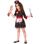 “Zombie Nurse”  Dress With Underskirt, Headpiece 