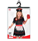 “Zombie Nurse”  Dress With Underskirt, Headpiece 