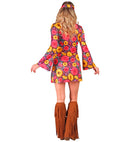 Hippie  Dress, Headband, Boot Covers 