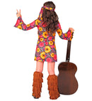 Hippie  Dress, Headband, Boot Covers 