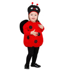 Ladybug  Jumpsuit With Wings, Headpiece 
