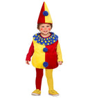 Clown  Jumpsuit, Hat 