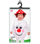 Mushroom  1-3 Years  -  Jumpsuit, Headpiece 
