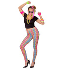 80'S Girl  T-Shirt, Leggings, Necklaces 