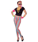 80'S Girl  T-Shirt, Leggings, Necklaces 