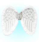 White  Wings With Marabou52X42 Cm