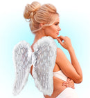 White  Wings With Marabou52X42 Cm