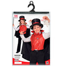 Magician  Vest, Bow Tie, Cape, Hat With Hidden Compartment, Magic Wand, Coin, Rabbit 