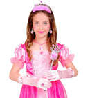 Jewelled Tiara & Wand With Marabou