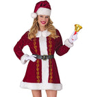 Mrs. Claus  Dress, Belt, Hat 
