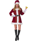 Mrs. Claus  Dress, Belt, Hat 