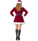 Mrs. Claus  Dress, Belt, Hat 