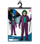 Evil Clown  Jacket With Vest, Pants, Tie 
