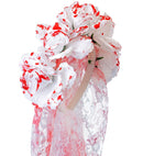 Bloody Bridal Veil With Roses