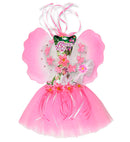 Flower Fairy Dress-Up Set  Tutu, Wings, Headpiece, Wand 
