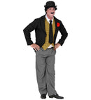 Charlie  Tailcoat With Flower Brooch, Mock Shirt With Vest, Pants, Tie 