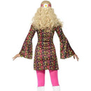 1960s CND Costume Ladies Hippy Floral Dress 2