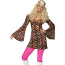 1960s CND Costume Ladies Hippy Floral Dress 1
