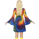 1960s Tie Dye Adult Psychedelic Costume Dress 2