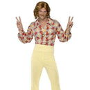 1960s Groovy Guy Costume Adult Tan Red_1 sm-39436L