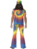 1960s Tie Dye Top and Flared Trousers Adult Rainbow 3