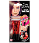 Shimmering Gel In Dispenser Tube - Red - 25 Ml
