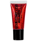 Shimmering Gel In Dispenser Tube - Red - 25 Ml