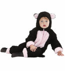 Fuzzy Cat Hooded Jumpsuit 2 Sizes Ass Costume for Kids Image 2
