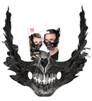 Mask Mouth Skull With Feathers