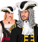 Tricorn With Marabou Trim Felt