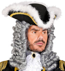 Tricorn With Marabou Trim Felt