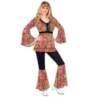 The 60S Fashion - Paisley  Shirt, Pants, Headband 