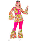 The 60S Fashion - Peace & Paisley  Shirt, Pants, Headband 
