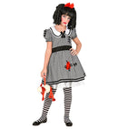Doll  Dress With Crinoline Underskirt, Hair Bow 