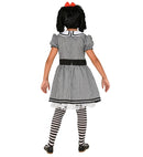 Doll  Dress With Crinoline Underskirt, Hair Bow 