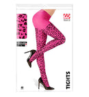 Pink Leopard Pantyhose 40 Den