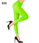 Neon Green Leggings 70 Den