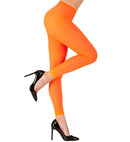 Neon Orange Leggings 70 Den