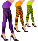 Striped Leggings 70 Den - 3 Colors Ass.